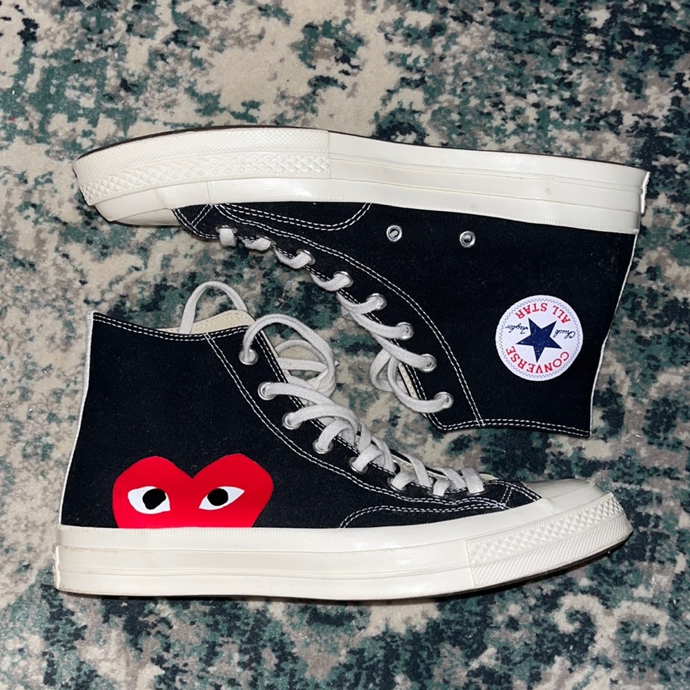 comme des garçons converse (black)